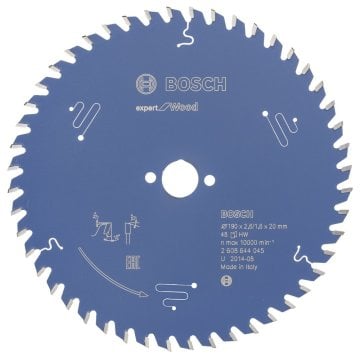Bosch - Expert Serisi Ahşap için Daire Testere Bıçağı 190*20 mm 48 Diş