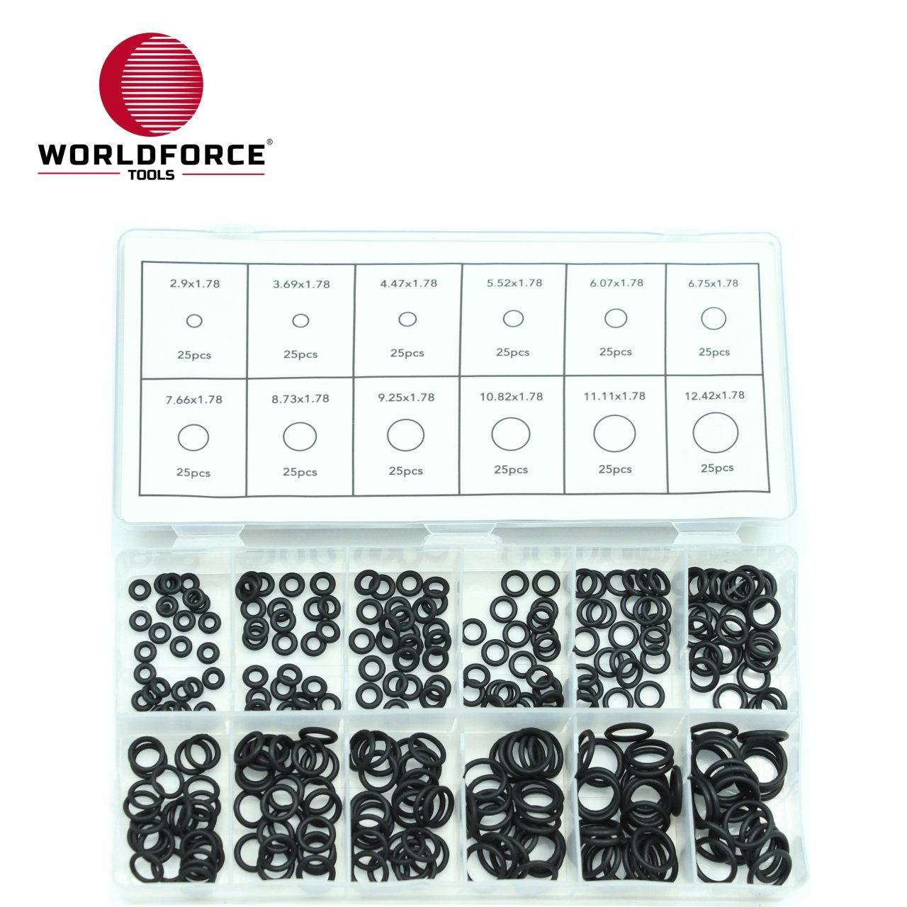 WORLDFORCE O-Ring Seti 300 Parça