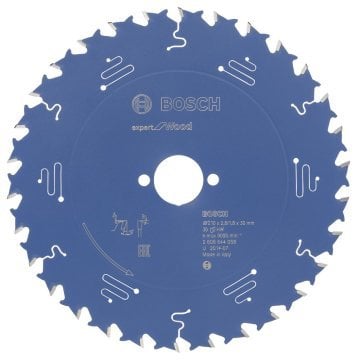 Bosch - Expert Serisi Ahşap için Daire Testere Bıçağı 210*30 mm 30 Diş