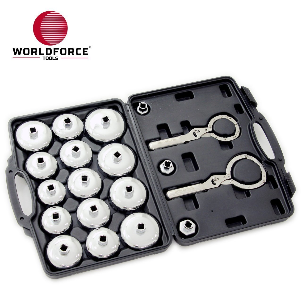 WORLDFORCE Yağ Filtre Soketi Seti 19 Parça