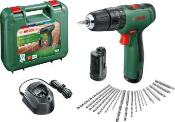 Bosch EasyImpact 1200 Akülü Darbeli Delme Vidalama Makinesi + GAL 1210 CV + AC kit (Çift Akülü)