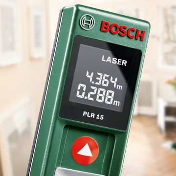 BOSCH PLR 15  LAZER METRE METAL KUTU