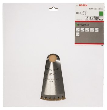 Bosch - Optiline Serisi Ahşap için Daire Testere Bıçağı 305*30 mm 60 Diş
