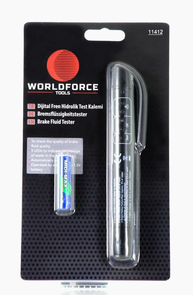 Worldforce Dijital Fren Hidrolik Test Kalemi Profesyonel