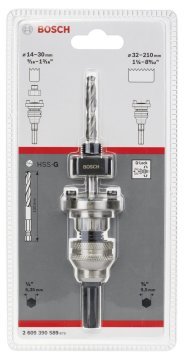 Bosch - Altıgen Şaftlı Q-Lock (Hızlı Kilitleme) Adaptörü, 14-210 mm Pançlar için