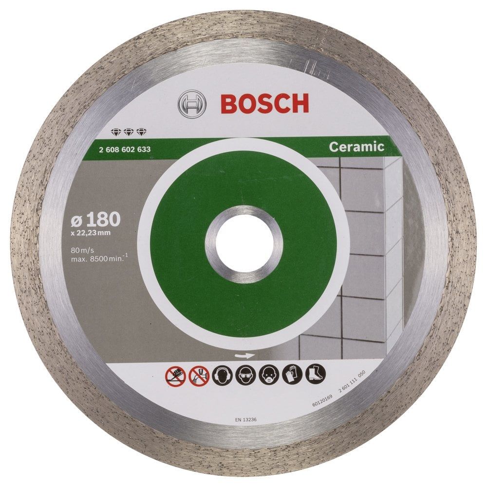 Bosch - Best Serisi Seramik İçin, Elmas Kesme Diski 180 mm