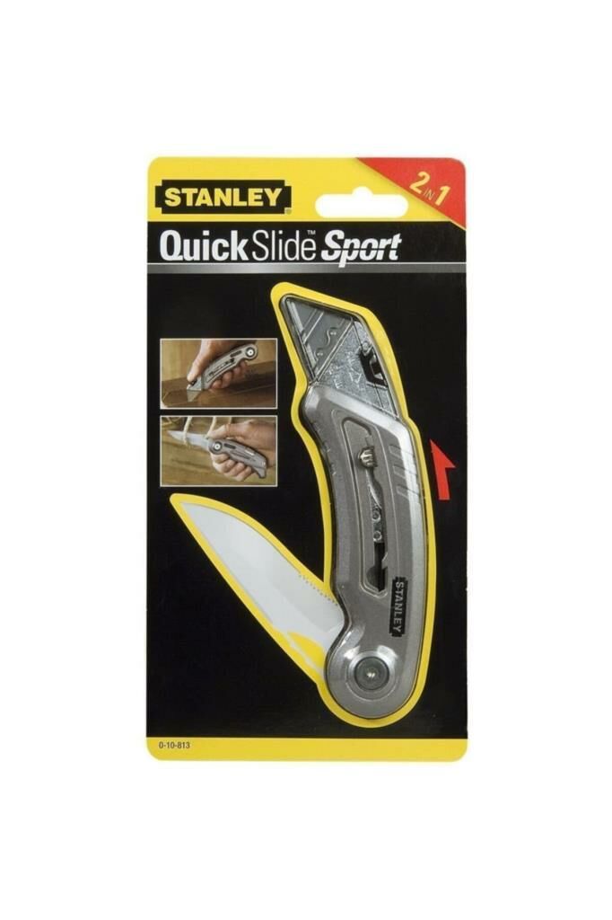 Stanley 0-10-813 Sportif Hobi Maket Bıçağı, 75mm