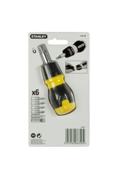Stanley 0-66-358 BİTS UÇ TAKIMI CIRCIRLI TOPAÇ 6 PRÇ
