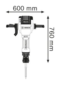 Bosch GSH 27 VC Beton Kırıcı Hilti Matkap 2000 W 061130A000
