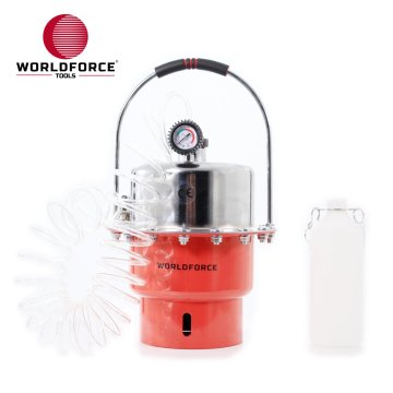 WORLDFORCE Fren Hidroliği Değiştirme Ve Hava Alma Takımı (Pnömatik)