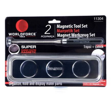 WORLDFORCE Manyetik Set 2'li (Tepsi + Çubuk)