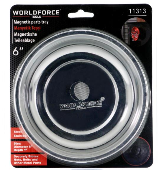 WORLDFORCE Manyetik Tepsi 6''