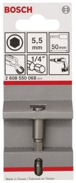 Bosch - Lokma Anahtarı 50*5,5 mm M3