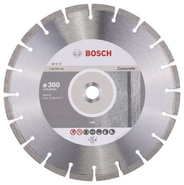 Bosch - Standard Seri Beton İçin Elmas Kesme Diski 300 mm