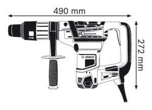 Bosch Professional GBH 5-40 D Kırıcı/Delici