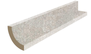 Rosa Gres Köşe Parçaları 30 - 31 x 4 x 4