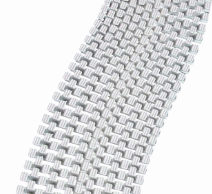 EKO DALGA DESEN HAVUZ IZGARASI h=2 cm  ÇİFT geçme - 20 cm