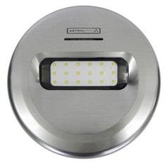 LumiPlus Dizayn LED projektör RGB 40W, Paslanmaz görünümlü çerçeve