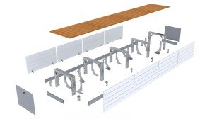 5' li Zen' It Bench