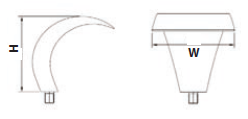 Süper Ekonomİk Mİnİ Kobra selaleler 400 x 400 mm (W x H) AISI-304