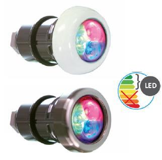 LumiPlus Micro RGB (4W) Beton havuzlar için, Beyaz çerçeve