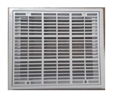 Betonarme havuzlar için ekonomik ABS dip ızgaraları Kare tip 26,5 x 26,5 cm