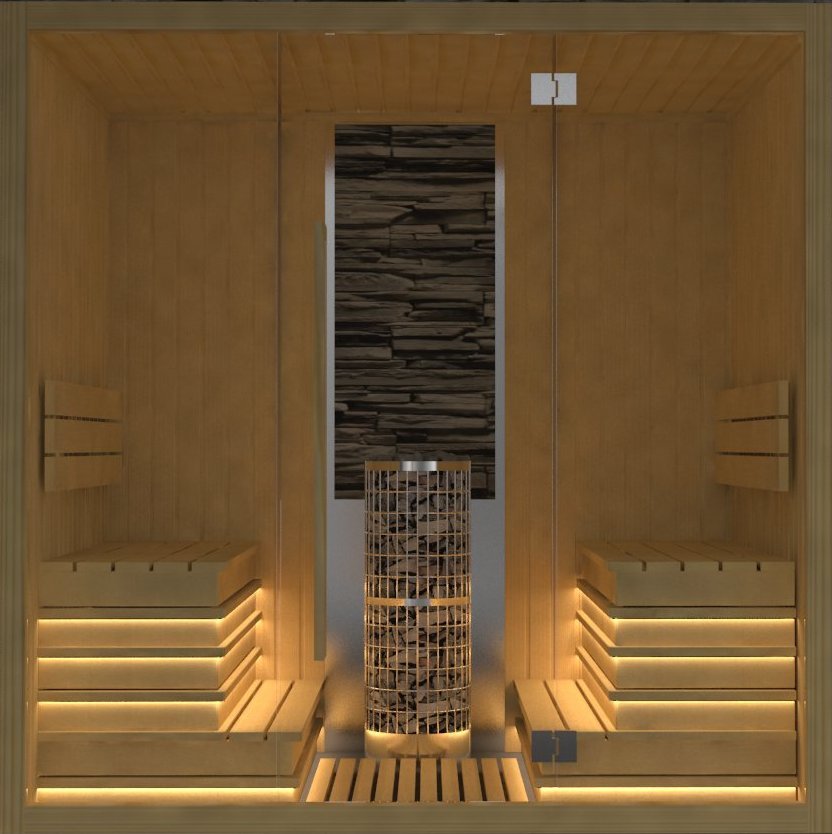 Miramonte sauna (300 x 250 x 210 cm)