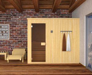 Classic Select Sauna (200 x 200 x 210 cm)