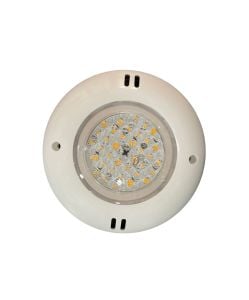 Ekonomik LED ampullü MINI sıva üstü projektör (Ø 125 mm) 8 W Ampul ile Beyaz (750 Lümen) (AC/DC)