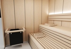Innsbruck Sauna (260 x 220 x 206 cm)