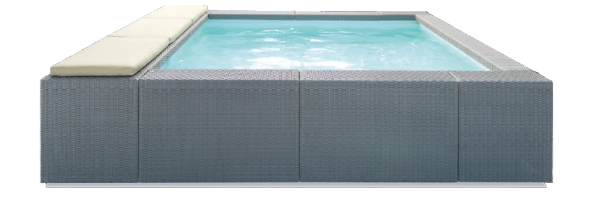 ISITMA ve BUBBLE PLAYA 2 KAHVE - 320 x 220. TEK GÖVDE HAZIR HAVUZ