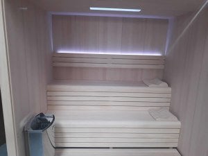 Sanama Sauna (286 x 318 x 210 cm)