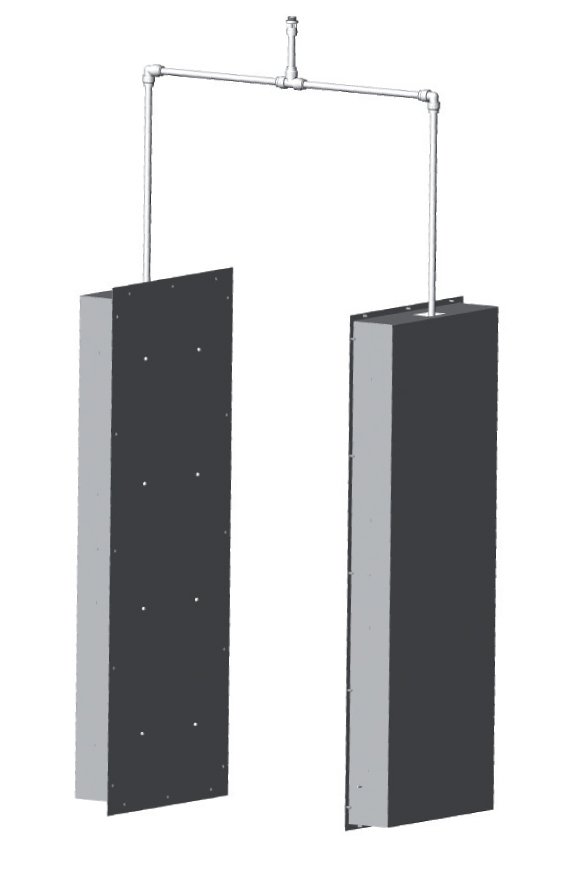 Mist Sisleme Duş Sistemi (1500 mm x 640 mm x 1650 mm )