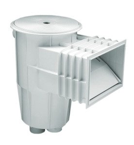 Normal ağızlı Yuvarlak kapak skimmer - Beyaz