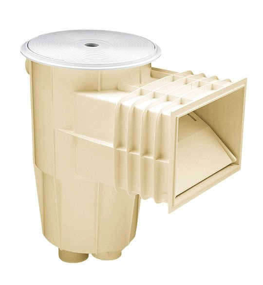 Normal ağızlı Yuvarlak kapak skimmer - Bej