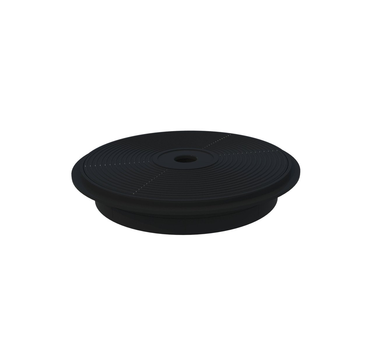 15 lt skimmer Yuvarlak kapak, Antrasit