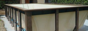 Yüzme havuzu 2 x 4 m DOLCEVITA Naked 10 m3 / h, Kum filtreli ,1 LED Aydınlatma