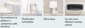 Yüzme havuzu 3 x 8 m DOLCEVITA Yacht 10 m3 / h, Kum filtreli, 2 LED Aydınlatma