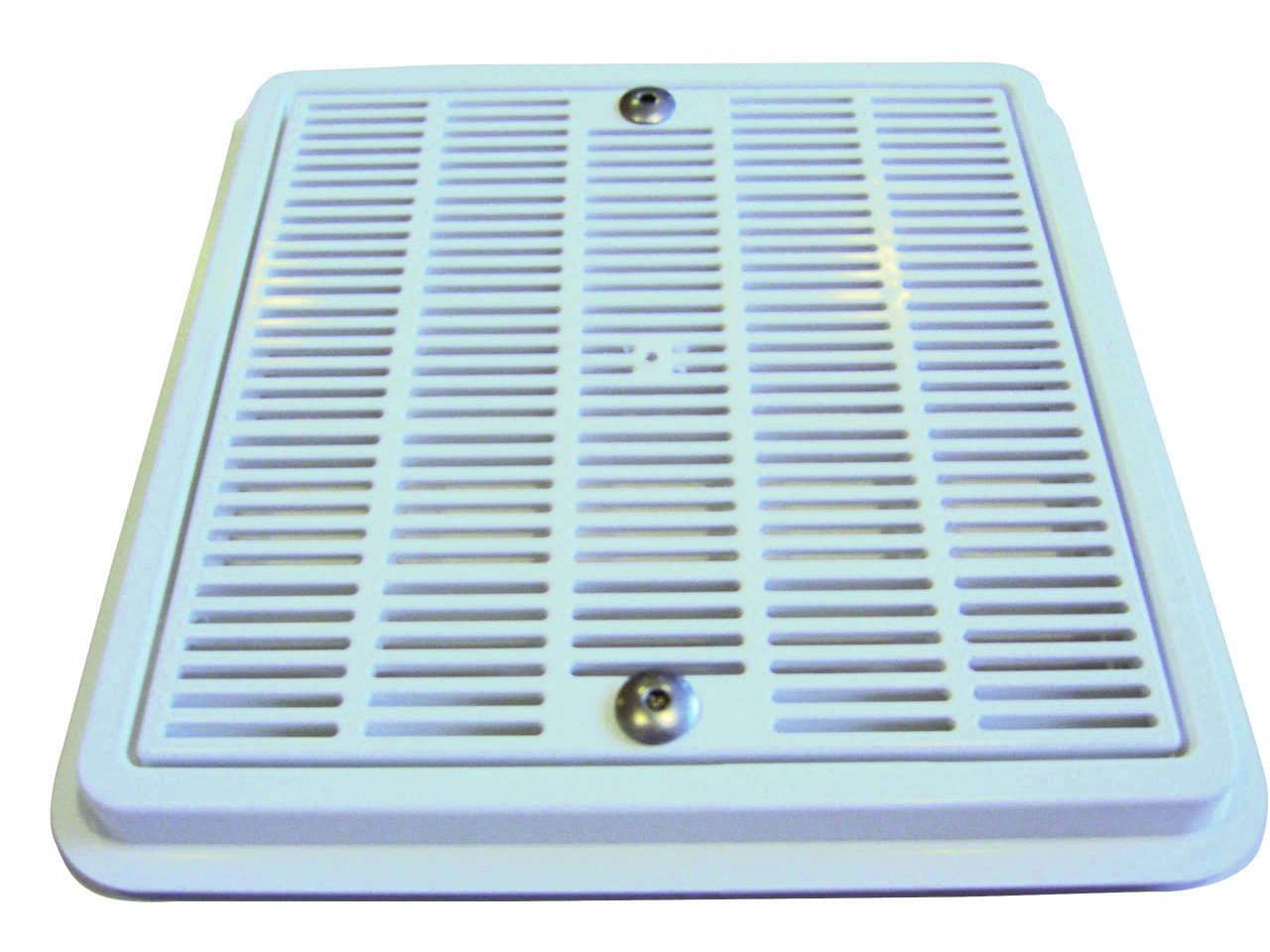 252x252 mm ABS çerçeveli paslanmaz çelik dip emiş ızgarası