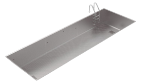 Optimal paslanmaz havuz 9x3x1,2m