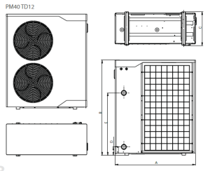Isı Pompası PM40 TD12