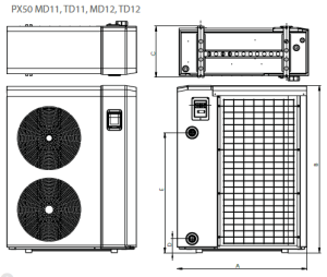 Isı Pompası PX50 TD11
