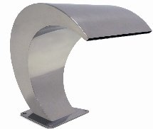 paslanmaz çelik dekoratif şelale -  350 mm - aısı 316