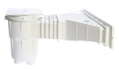 Norm ince ağızlı liner skimmer Standart, Beyaz