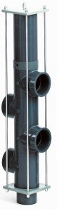 Besgo 5 yollu pnömatik vana DN50 / Ø63 Bağlantılı 230 mm