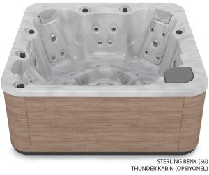 SELECT E Spa Thunder kaplama + Paslanmaz jet + Örtü