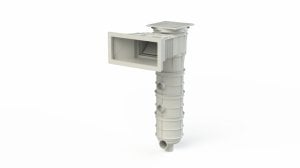 Filtreli Skimmer - Beyaz 2 kartuş ile, 16 m3