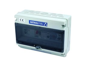 Elektrik kontrol panosu 1 pompa ve harici aydınlatma kontrolü + kaçak akım koruma (¾ - 1 hP monofaze)