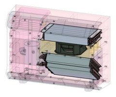 CDP-LINE-5 - 5 kW elektrikli ısıtıcılı Nem alma cihazı