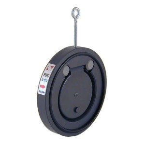 PVC yaprak çekvalfler (çıplak) Ø 90 mm